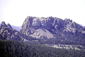 Mont Rushmore: Toponymie, Géographie, Histoire