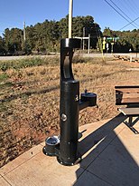Многофункциональный питьевой фонтанчик со станцией наполнения бутылок и фонтанчиком для собак, Атенс, штат Джорджия, США