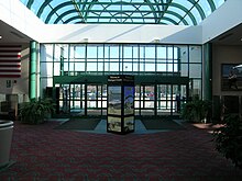 Muskegon County Airport, Main passenger terminal interior.jpg