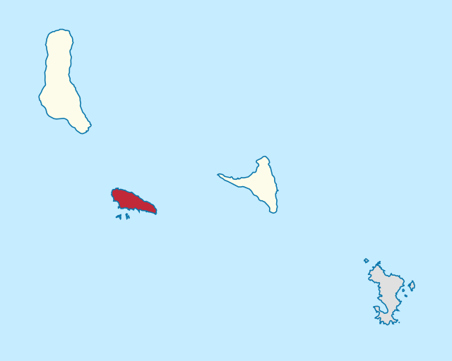 モヘリ島の位置