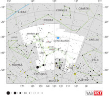 The location of NGC 4650A (circled in blue) NGC4650ALocation.png