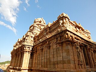 <span class="mw-page-title-main">Vijayalaya Choleeswaram</span> Shiva temple in Tamil Nadu, India