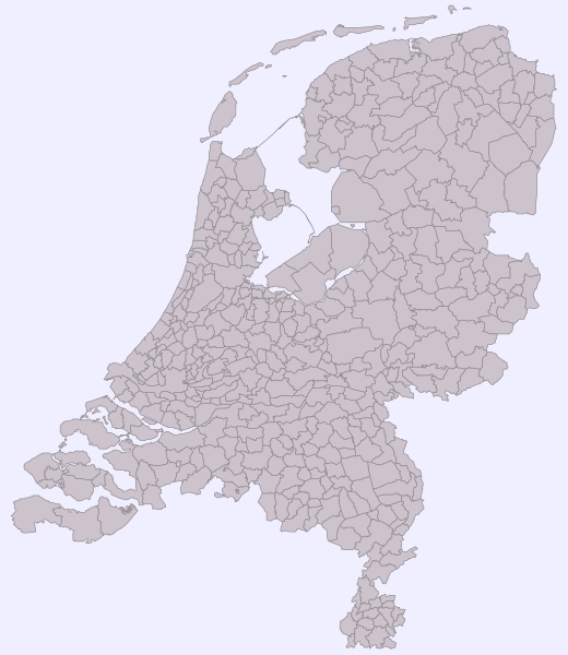 Fájl:Nederland gemeenten 2007.svg