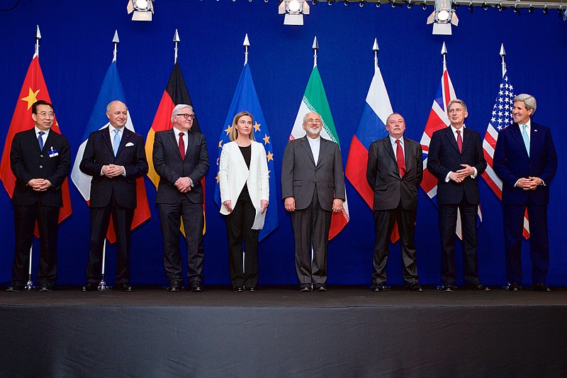 File:Negotiations about Iranian Nuclear Program - the Ministers of Foreign Affairs and Other Officials of the P5+1 and Ministers of Foreign Affairs of Iran and EU in Lausanne.jpg