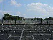 Esplanade commémorative de la bataille de Camerone à Camarón de Tejeda.