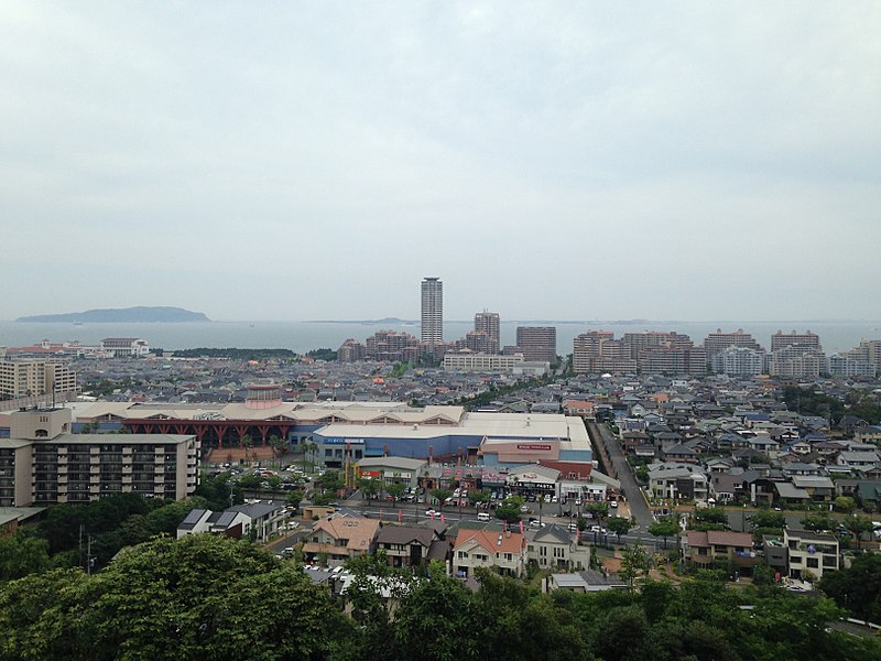 File:North view from Washio-Atago Shrine 2.JPG