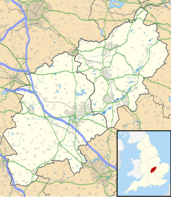 RAF Grafton Underwood is located in Northamptonshire