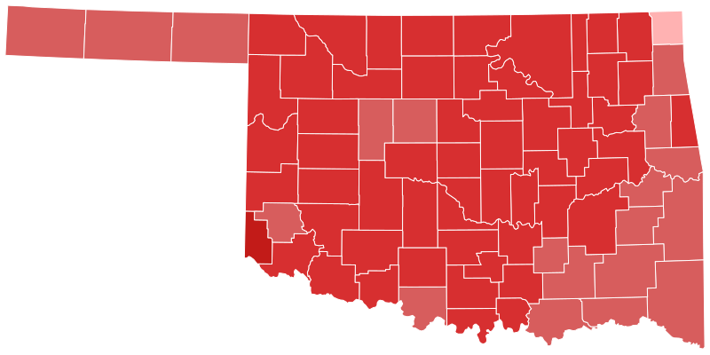 File:Oklahoma U.S. Senate Republican primary, 2020.svg