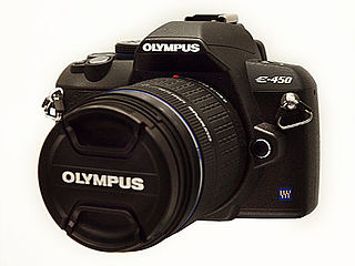 <span class="mw-page-title-main">Olympus E-450</span> Digital camera model