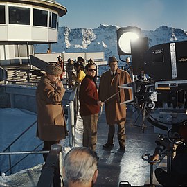 James Bond 1968 film set