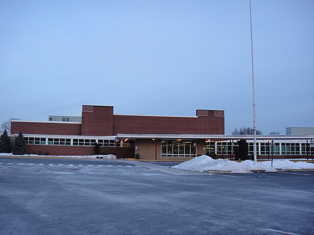 Orefield Middle School in Orefield, one of two middle schools in Parkland School District serving students in grades six through eight