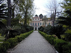 Paseo del Jardín Botánico de Pisa