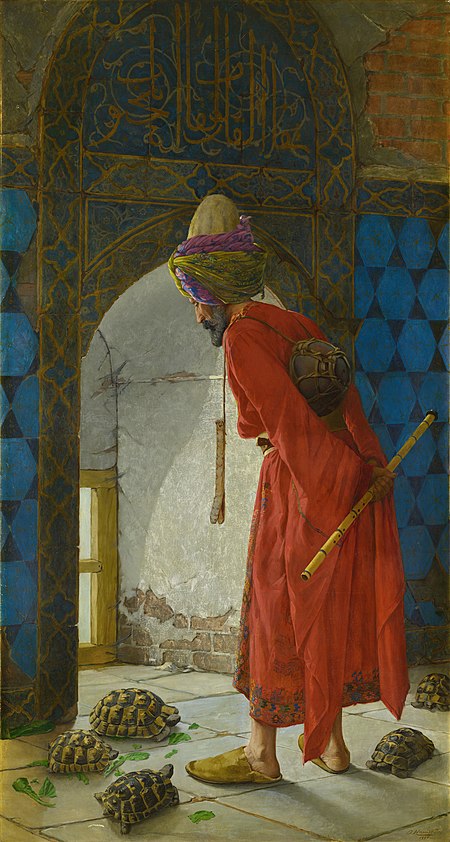 ไฟล์:Osman Hamdi Bey - The Tortoise Trainer - Google Art Project.jpg