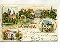 Saludos desde Osnabrück - postal de 1900
