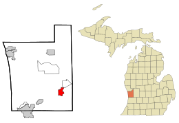 Hudsonville – Mappa