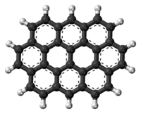 Pilk-kaj-bastona modelo de la ovalenmolekulo