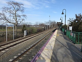 <span class="mw-page-title-main">Oyster Bay station</span> Long Island Rail Road station in Nassau County, New York