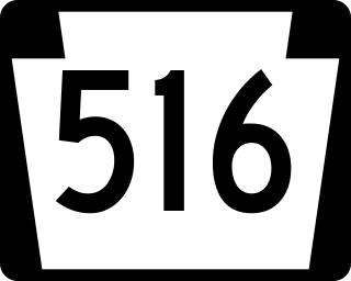 <span class="mw-page-title-main">Pennsylvania Route 516</span> State highway in York County, Pennsylvania, US