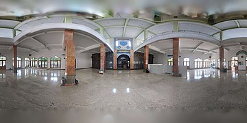 Di dalam Masjid Jami Al-Huda 360 derajat