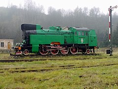 une TKt48-124 à vapeur.