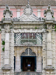 Galveias Palace building in Lisbon, Lisbon District, Portugal