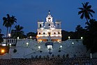 Panaji, Goa, India, Our Lady of the Immaculate Conception Church at night.jpg