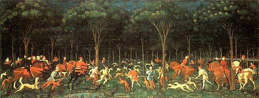 Paolo Uccello - The Hunt in the Forest - WGA23239