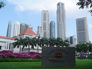 Singapur: Etimologia, Geografia, Política i govern