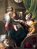 Thumbnail for Mystic Marriage of Saint Catherine (Parmigianino, London)