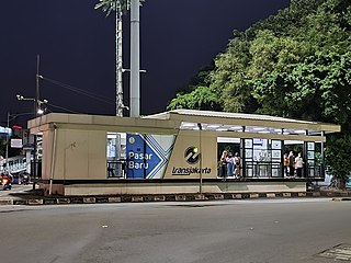 <span class="mw-page-title-main">Transjakarta Corridor 8</span> Bus rapid transit route in Indonesia