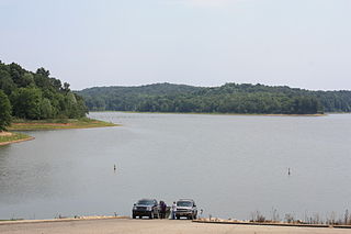<span class="mw-page-title-main">Patoka Lake</span> Reservoir in Indiana, US