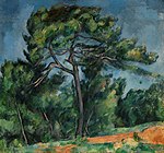 Paul Cézanne - O Grande Pinheiro