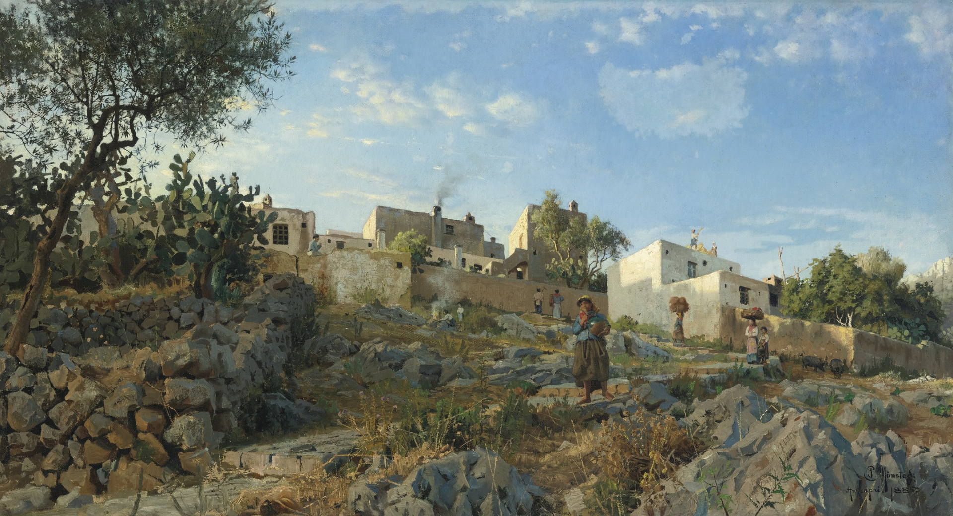 Педер Мёнстед - Landskab ved Anacapri - 1885.png