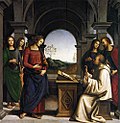 Miniatura para La visión de San Bernardo (Perugino)