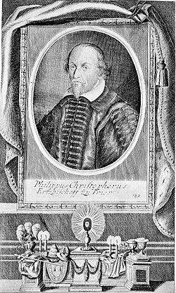 Филип Кристоф фон Зьотерн като архиепископ на Трир