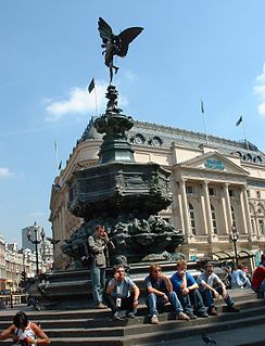 Fuente memorial de Piccadilly Circus