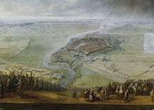 The siege as depicted by Pieter Snayers Pieter Snayers Siege of Gravelines.jpg