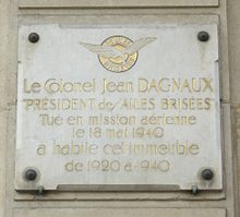 Plade Jean Dagnaux, 86 boulevard Malesherbes, Paris 8.jpg