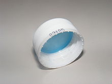 plastic water bottle tops