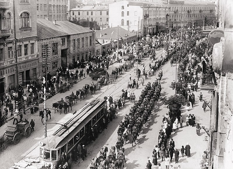 Ficheiro:Polish troops in Kiev.jpg