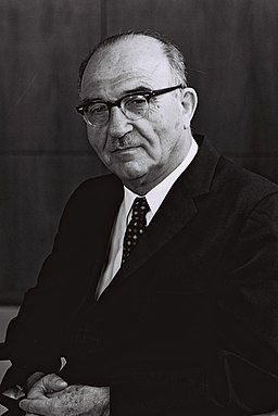 Portrait of prime minister Levy Eshkol. August 1963.