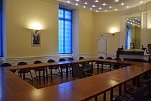 Prefectura de Beauvais, sala de conferencias de la abadía de Saint-Quentin 1.JPG