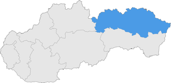 Položaj Prešovskog kraja