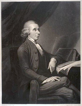 Engraving by Charles A. E. Turner (1836) of a Priestley portrait commissioned by Joseph Johnson from Henry Fuseli (c. 1783). PriestleyFuseli.jpg