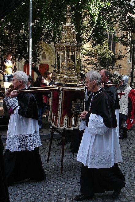 Procession of the holy blood, Bruges