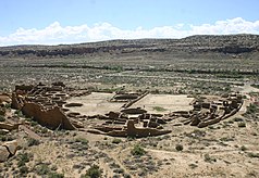 Pueblo Bonito in Chaco Canyon