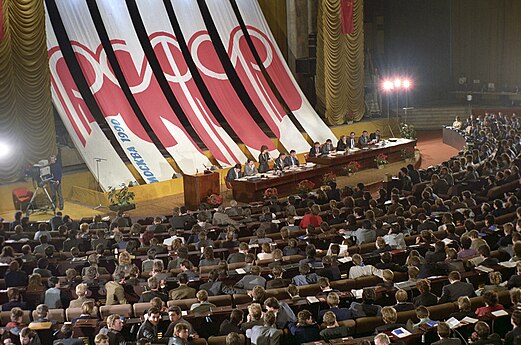 X Congreso de organizaciones del Komsomol de la RSFSR, 15 de febrero de 1990