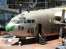 C-119 in the Royal Museum of the Armed Forces and of Military History, Brussels RMM Brussel C-119 Flying Boxcar 2.JPG