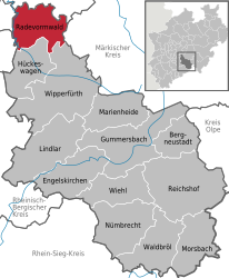 Radevormwald – Mappa