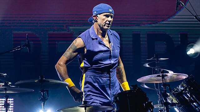 Chad Smith (pictured in 2019) has been the Red Hot Chili Peppers drummer since 1988.
